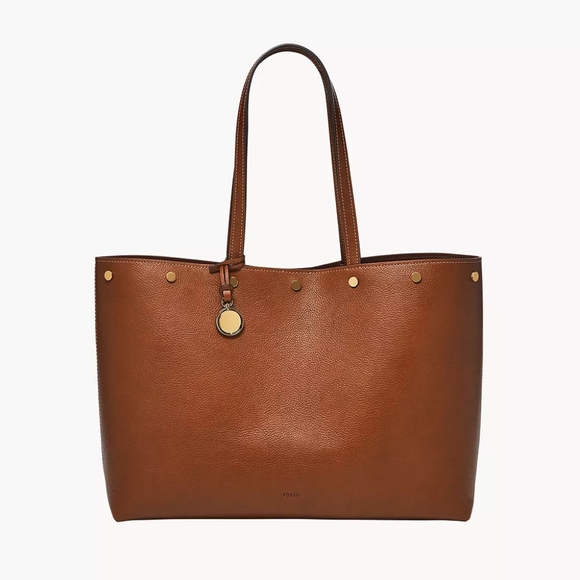 Fossil Jessie Leather Tote with wristlet - Picture 1 of 16